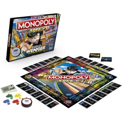 Hasbro Monopoly Speed Brettspiel Настольная игра «Монополия на скорость»