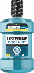 Listerine Mundspuelung Cool Mint XXL, 1000 ml, Listerine ополаскиватель для полости рта Cool Mint XXL с интенсивным мятным вкусом, 1000 мл