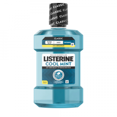 Listerine Mundspuelung Cool Mint XXL, 1000 ml, Listerine ополаскиватель для полости рта Cool Mint XXL с интенсивным мятным вкусом, 1000 мл