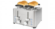 ProfiCook ProfiCook Toaster PC-TA 1252 edelstahl, 1.500 Watt, fur 4 Scheiben Toast edelstahl Тостер ProfiCook PC-TA 1252 нержавеющая сталь, 1500 Вт, на 4 ломтика тостов
