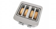 ProfiCook ProfiCook Toaster PC-TA 1252 edelstahl, 1.500 Watt, fur 4 Scheiben Toast edelstahl Тостер ProfiCook PC-TA 1252 нержавеющая сталь, 1500 Вт, на 4 ломтика тостов