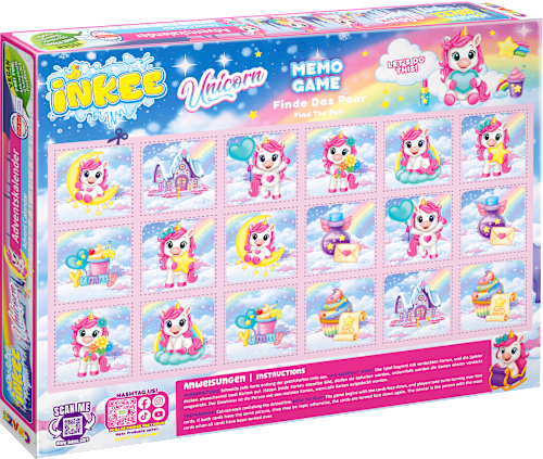 CRAZE Kinder Badezusaetze Unicorn Adventskalender 2026, CRAZE детский адвент-календарь с товарами для ванны и аксессуарами, 24 сюрприза