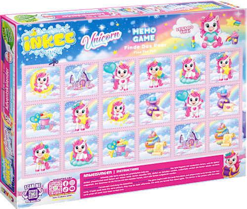 CRAZE Kinder Badezusaetze Unicorn Adventskalender 2026, CRAZE детский адвент-календарь с товарами для ванны и аксессуарами, 24 сюрприза