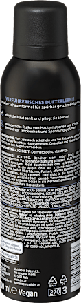 Balea MEN Duschschaum Dark Elegance 2in1, 200 ml, Пена Dark Elegance для душа и бритья с ароматом черники и цветов, 200 мл