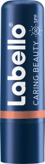Labello Caring Beauty Nude LSF 30, Нюдовый бальзам для губ и щёк с маслом ши и миндальным маслом для питания и мягкости, SPF 30, 4,8 г