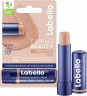Labello Caring Beauty Nude LSF 30, Нюдовый бальзам для губ и щёк с маслом ши и миндальным маслом для питания и мягкости, SPF 30, 4,8 г