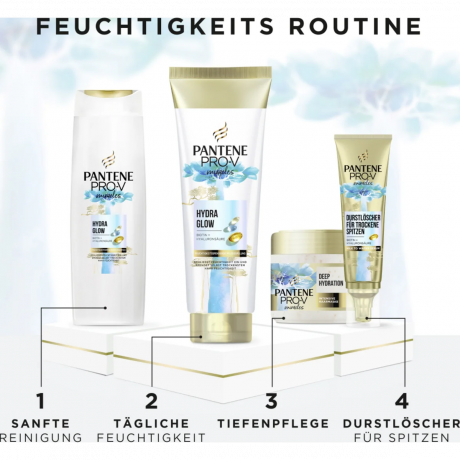 Pantene Pro-V Miracles Deep Hydration Intensive Haarmaske 300 ml, Интенсивная увлажняющая маска Miracles Deep Hydration, 300 мл