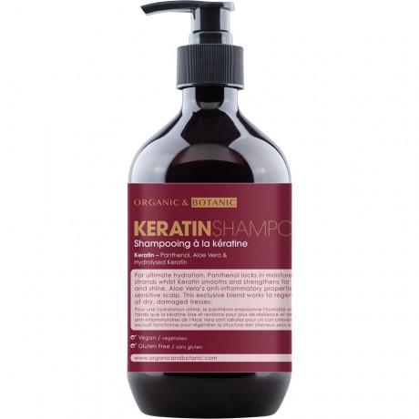 Organic Botanic Keratin Shampoo Кератиновый шампунь