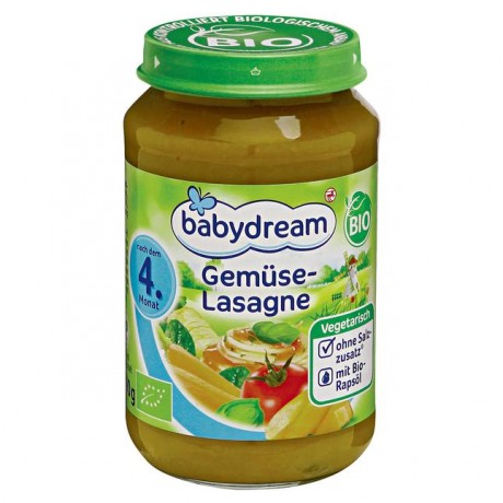 babydream Bio Menu Gemuselasagne 190 г