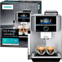 SIEMENS SIEMENS Kaffeevollautomat EQ.9 plus connect s500 TI9558X1DE, extra leise, automatische Reinigung, bis zu 10 individuelle Profile  Полностью автоматическая кофемашина SIEMENS EQ.9 plus Connect s500 TI9558X1DE, особо тихая, автоматическая очистка, д