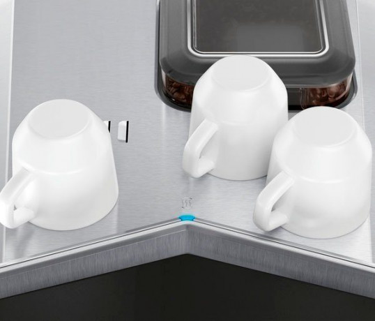 SIEMENS SIEMENS Kaffeevollautomat EQ.9 plus connect s500 TI9558X1DE, extra leise, automatische Reinigung, bis zu 10 individuelle Profile Полностью автоматическая кофемашина SIEMENS EQ.9 plus Connect s500 TI9558X1DE, особо тихая, автоматическая очистка, д