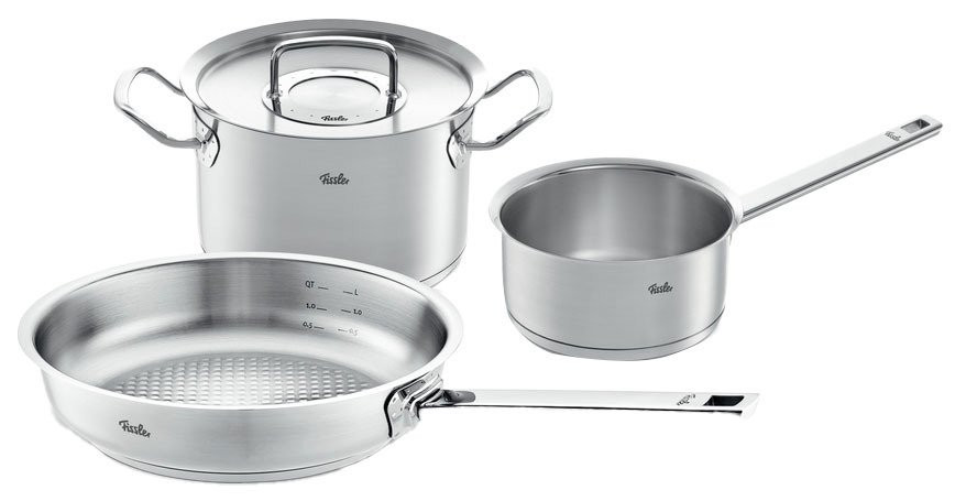 Fissler Fissler Topfset 5-tlg. ORIGINAL-PROFI COLLECTION silber Набор горшков Fissler, 5 штук. ОРИГИНАЛЬНАЯ ПРОФЕССИОНАЛЬНАЯ КОЛЛЕКЦИЯ