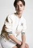 Tommy Hilfiger VARSITY LOGO Bomber Jacket weathered white ЛОГОТИП VARSITY Бомбер выветрившийся белый