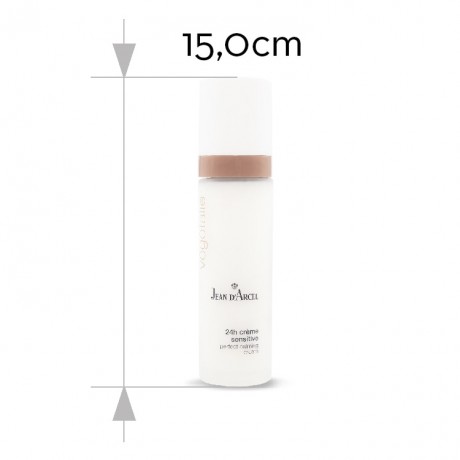 JEAN D'ARCEL 24h creme sensitive VEGETALIE 24Std Gesichtscreme 100% rein pflanzlich lindert Faltchen 24-часовой крем для чувствительной кожи VEGETALIE 24-часовой крем для лица 100% чисто растительный уменьшает морщины