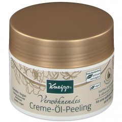 Kneipp Verwoehnendes Creme-Oel-Peeling, 200 ml, Kneipp питательный сахарный скраб для тела с аргановым маслом и маслом камелии, 200 мл