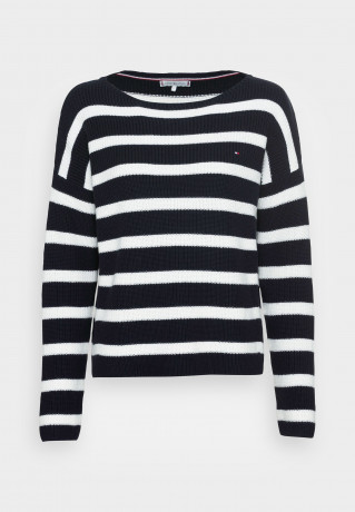 Tommy Hilfiger HAYANA BOAT SWEATER Jumper bold/desert sky СВИТЕР HAYANA BOAT Джемперы жирное / пустынное небо