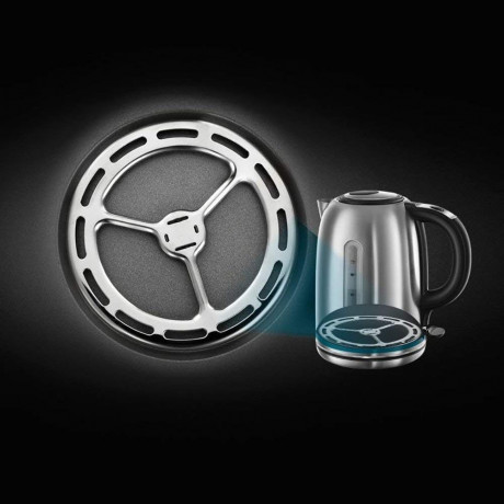 RUSSELL HOBBS RUSSELL HOBBS Wasserkocher Elektrischer Wasserkocher mit LED-Licht Russell Hobbs 21040-70 Edelsta Чайник RUSSELL HOBBS Электрический чайник со светодиодной подсветкой Russell Hobbs 21040-70 нержавеющая сталь