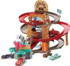 Mattel Disney Pixar Cars Radiator Springs Gebirgsrennen Spielset mit 2 Fahrzeugen Игровой набор Disney Pixar Cars Radiator Springs Mountain Race с 2 автомобилями