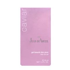 JEAN D'ARCEL gel beaute des yeux CAVIAR Augengel wirkt abschwellend und regeneriert die empfintliche Augepartie  gel beaute des yeux CAVIAR гель для глаз оказывает противоотечное действие и регенерирует чувствительную кожу вокруг глаз