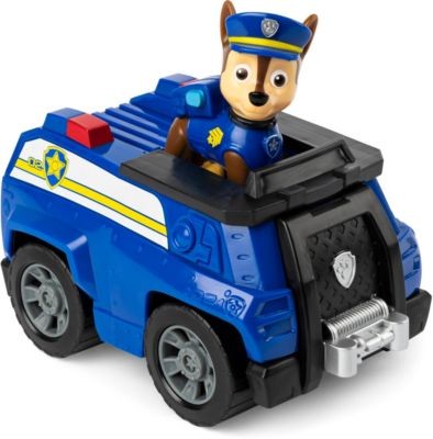Spin Master PAW Patrol Polizei-Fahrzeug mit Chase-Figur (Basic Vehicle\/Basis Fahrzeug) Полицейская машина PAW Patrol с фигуркой погони (базовая машина/базовая машина)
