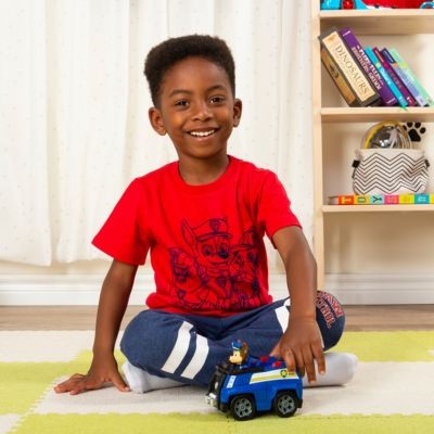 Spin Master PAW Patrol Polizei-Fahrzeug mit Chase-Figur (Basic Vehicle\/Basis Fahrzeug) Полицейская машина PAW Patrol с фигуркой погони (базовая машина/базовая машина)