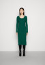 Tommy Hilfiger FRILL MIDI DRESS Jumper dress prep green ПЛАТЬЕ МИДИ FRILL платье-джемпер подготовка зеленый