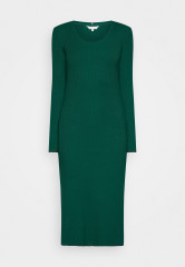Tommy Hilfiger FRILL MIDI DRESS Jumper dress prep green ПЛАТЬЕ МИДИ FRILL платье-джемпер подготовка зеленый