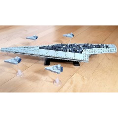 Koopman Bausteine Imperialer Sternenkreuzer mit 5 kleinen Sternenkreuzern Строительные блоки Imperial Star Cruiser с 5 малыми звездными крейсерами