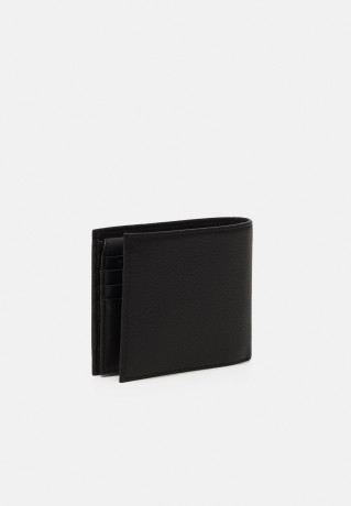 Tommy Hilfiger CENTRAL FLAP AND COIN UNISEX Wallet black ЦЕНТРАЛЬНЫЙ КЛАПАН И МОНЕТ УНИСЕКС Бумажник черный