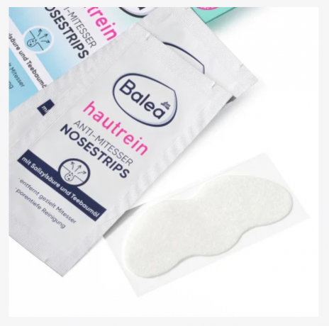 Balea Anti-Mitesser Nosestrips Hautrein, 3 St Полоски для носа против черных точек 3штуки