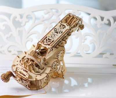UGEARS Modellbausatz HURDY-GURDY \/ DREHLEIER Комплект моделей HURDY-GURDY / DREHLEIER