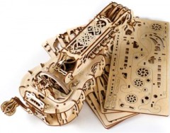 UGEARS Modellbausatz HURDY-GURDY \/ DREHLEIER Комплект моделей HURDY-GURDY / DREHLEIER