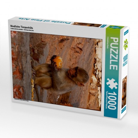CALVENDO Puzzle CALVENDO Puzzle Niedliche Tierportrats Пазл CALVENDO Puzzle Милые портреты животных