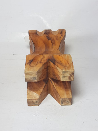 Mallorca Деревянный подсвечник "Испанский танец", 14,5 x 6,5 см, Испания, 1960-70гг.