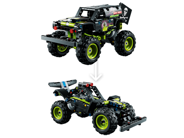 Lego Monster Jam  Grave Digger Могильщик Monster Jam