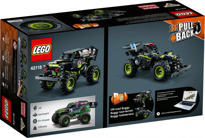 Lego Monster Jam  Grave Digger Могильщик Monster Jam