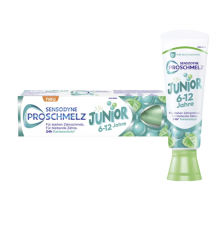 Sensodyne ProSchmelz Junior Zahncreme 75ml, Зубная паста для детей для крепкой зубной эмали, от 6 до 12 лет, фруктово-мятный вкус 75мл