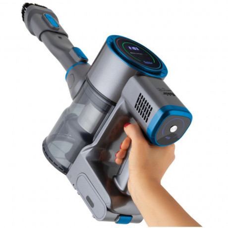 FAKIR FAKIR Akku-Hand-und Stielstaubsauger Inovator X PLUS 7286, 350 W, beutellos, 25,9V, HEPA, Elektrosaugburste, Tierhaarentfernung, LED Touch-Display Беспроводной ручной пылесос FAKIR Inovator X PLUS 7286, 350 Вт, без мешка, 25,9 В, HEPA, электрическа