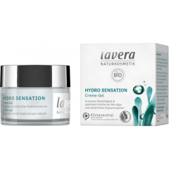 lavera Hydro Sensation Creme-Gel, Лавера Крем-гель Hydro Sensation с органическими водорослями и натуральной гиалуроновой кислотой 50мл