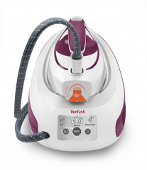 Tefal Tefal Dampfbugelstation SV8054 EXPRESS ANTI-CALC Weiss-Lila Dampfbugelstation, 1.8 ml Wassertank  Паровая гладильная станция Tefal SV8054 EXPRESS ANTI-CALC паровая гладильная станция бело-фиолетовый, резервуар для воды 1,8 мл