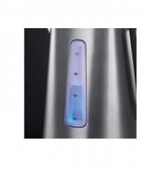 Russell Hobbs Wasserkocher Luna, Edelstahl, Grau, Электрический чайник 23211-70 объёмом 22,8 x 20,3 x 24 cm 1,16 Kilogramm л, нержавеющая сталь, мощностью 2400