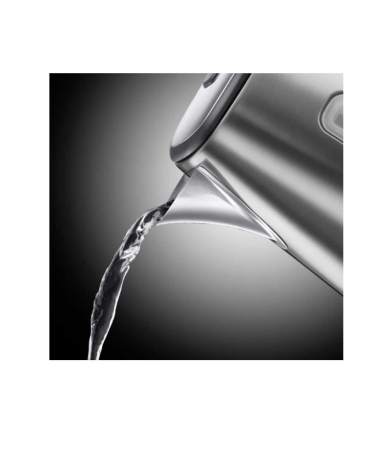 Russell Hobbs Wasserkocher Luna, Edelstahl, Grau, Электрический чайник 23211-70 объёмом 22,8 x 20,3 x 24 cm 1,16 Kilogramm л, нержавеющая сталь, мощностью 2400