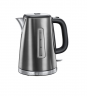 Russell Hobbs Wasserkocher Luna, Edelstahl, Grau, Электрический чайник 23211-70 объёмом 22,8 x 20,3 x 24 cm 1,16 Kilogramm л, нержавеющая сталь, мощностью 2400