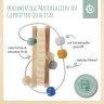bieco Motorikwurfel Motorikschleife Lernspielzeug Holz Wurfel Motorik Spielzeug Baby Motorikwurfel Куб моторных навыков Кубик двигательных навыков Петля Обучающая игрушка Деревянный куб Двигательные навыки Игрушка Детский куб моторных навыков