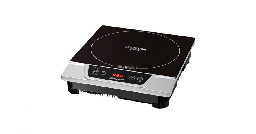 Steba Steba Induktions-Kochfeld IK 23 OT, Kochplatte schwarz/silber schwarz/silber Индукционная варочная панель Steba IK 23 OT, конфорка черный/серебристый