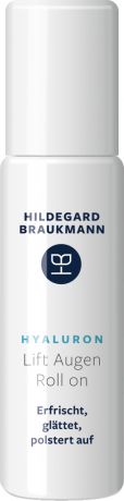 Hildegard Braukmann LIMITIERTE EDITIONEN Hyaluron Lift Augen Roll on, 10 ml, Hildegard Braukmann роликовый гель для кожи вокруг глаз с гиалуроновой кислотой, для всех типов кожи, 10 мл