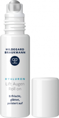 Hildegard Braukmann LIMITIERTE EDITIONEN Hyaluron Lift Augen Roll on, 10 ml, Hildegard Braukmann роликовый гель для кожи вокруг глаз с гиалуроновой кислотой, для всех типов кожи, 10 мл