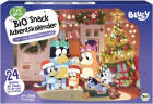 PURE&FUN Bio Bluey Adventskalender 2026, PURE&FUN детский органический адвент-календарь Bluey 2026 с фруктовыми снеками и пюре, 24 сюрприза