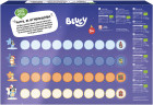 PURE&FUN Bio Bluey Adventskalender 2026, PURE&FUN детский органический адвент-календарь Bluey 2026 с фруктовыми снеками и пюре, 24 сюрприза