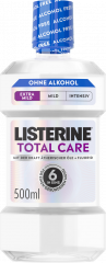 Listerine Mundspuelung Total Care Extra Mild, 500 ml, Listerine ополаскиватель для полости рта Total Care Extra Mild без спирта, особо мягкий вкус, защита 6 в 1, 500 мл